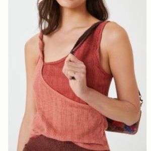 Pilcro two-toned pink dual tank